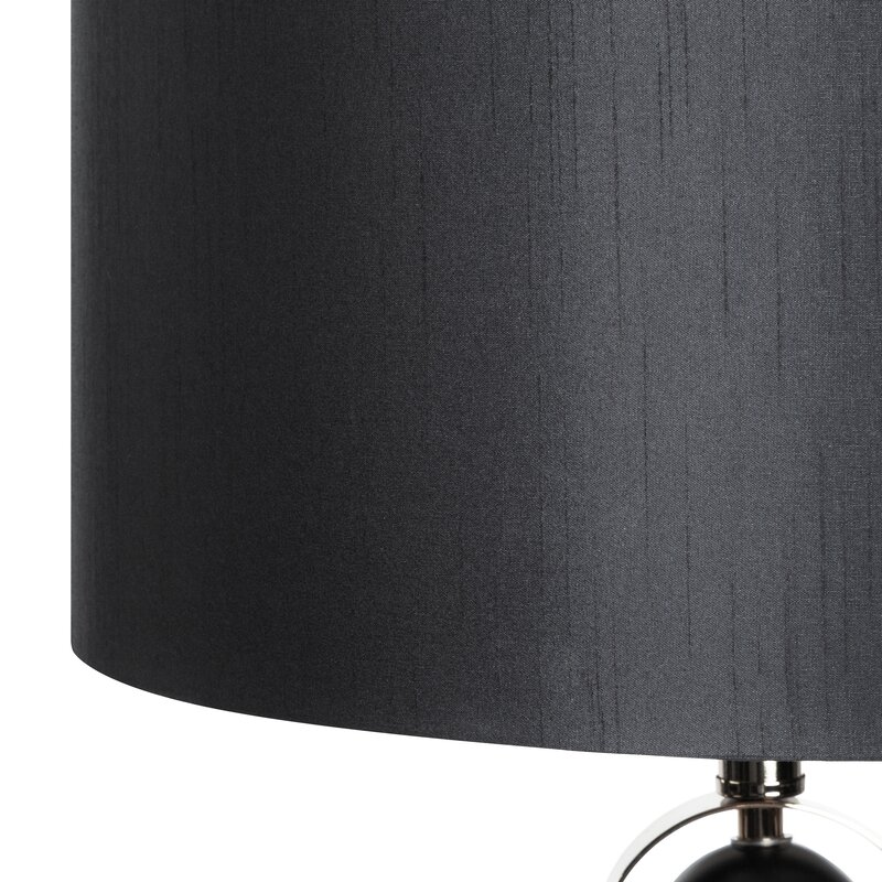 Lampa stojąca Amelia czarna O 41 x 153 cm – stworzy nastrój