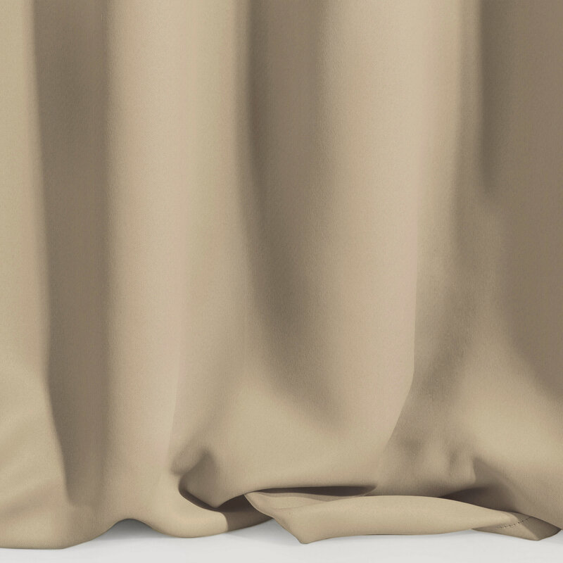 Zasłona gotowa Nerisa beżowa 140 x 250 cm – zaciemnia pomieszczenie