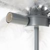 Lampa stojąca Feri srebrna 65 x 65 x 68 cm – doda blasku wnętrzu