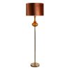 Lampa podłogowa Liliana miedziana O 46 X 163 CM – przytulna atmosfera