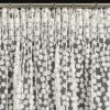 FIRANA GOTOWA DAISY NA TAŚMIE 130 X 270 CM BIAŁY
