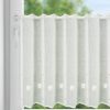 Firana gotowa Bellis biała 150 x 40 cm – rozprasza światło