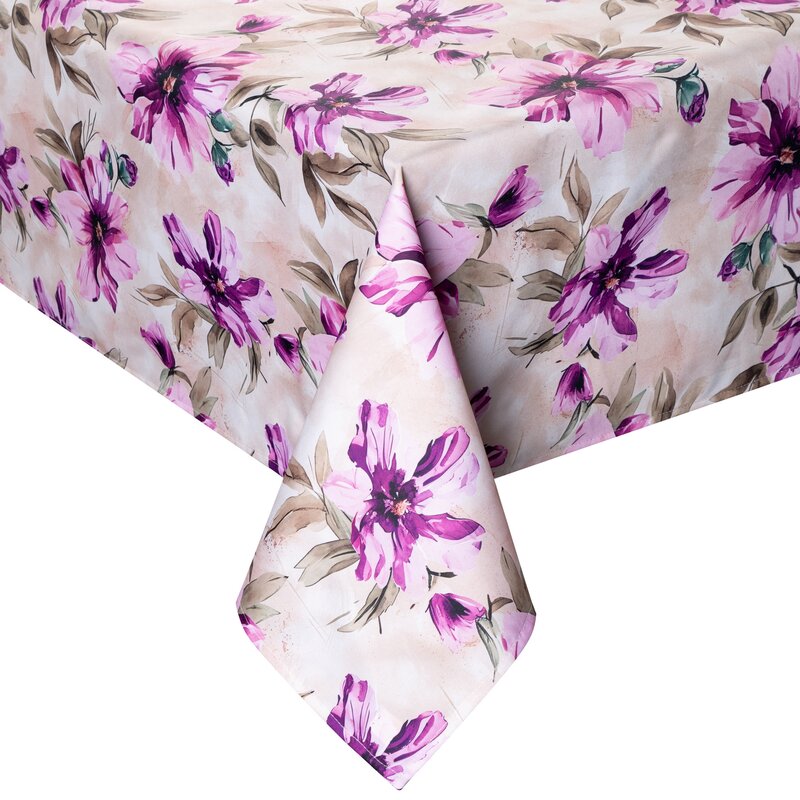 Obrus Garden kremowy 140 x 220 cm – idealny na taras