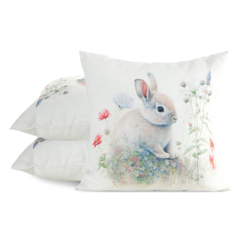 POSZEWKA WIOSNA 63 45 X 45 CM BIAŁY