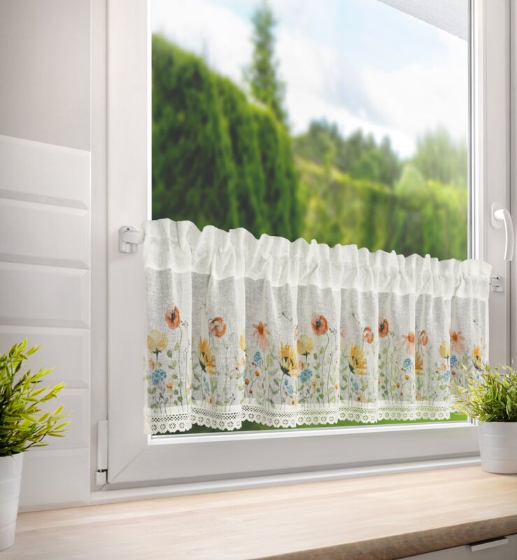 Zazdrostka NATI biała 150 x 30 cm – rozjaśnia wnętrze