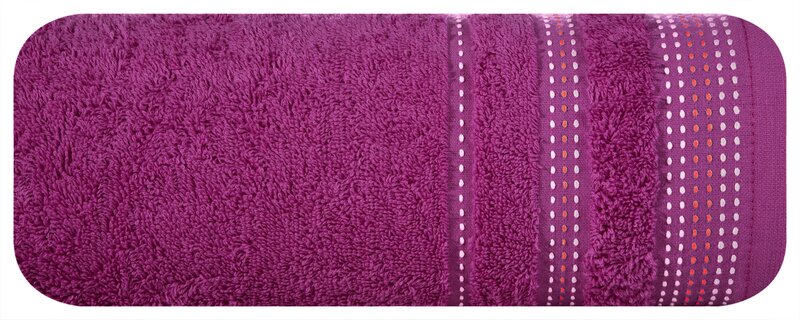 Ręcznik POLA fioletowy 70 x 140 cm – miękki i chłonny