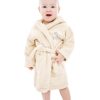 Szlafrok dziecięcy SD/BABY40 kremowy 40x65 cm – otula ciepłem po kąpieli