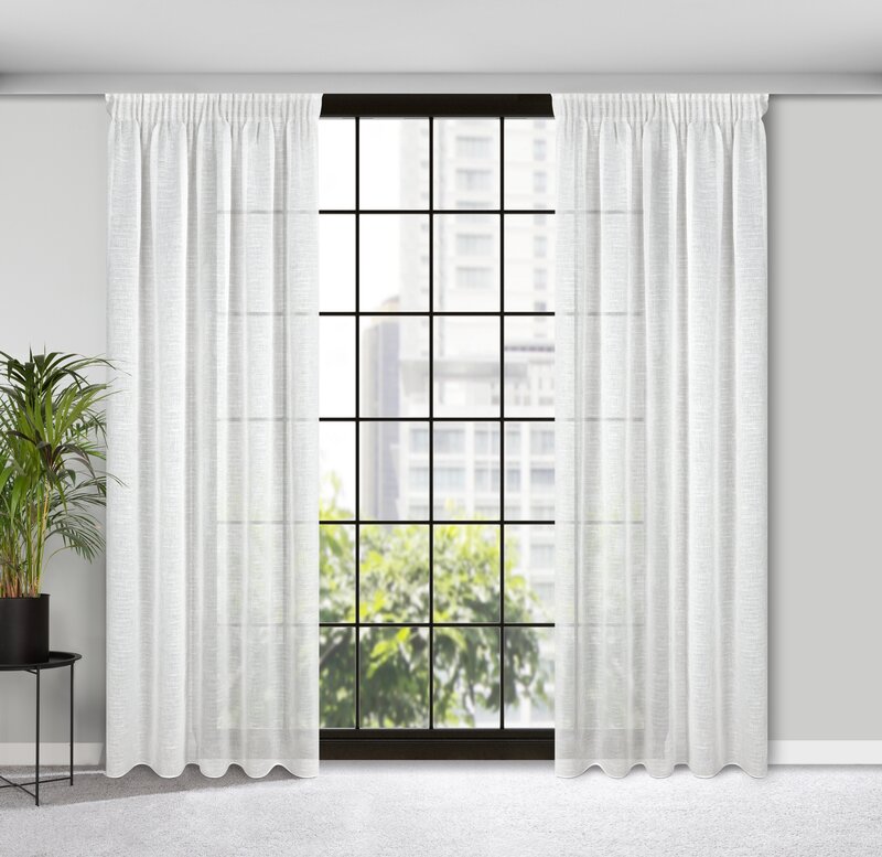 Zasłona gotowa Kelsi naturalna 140 x 270 cm – rozprasza światło