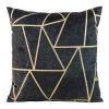 Poszewka Blink czarna 45 x 45 cm – doda blasku wnętrzu