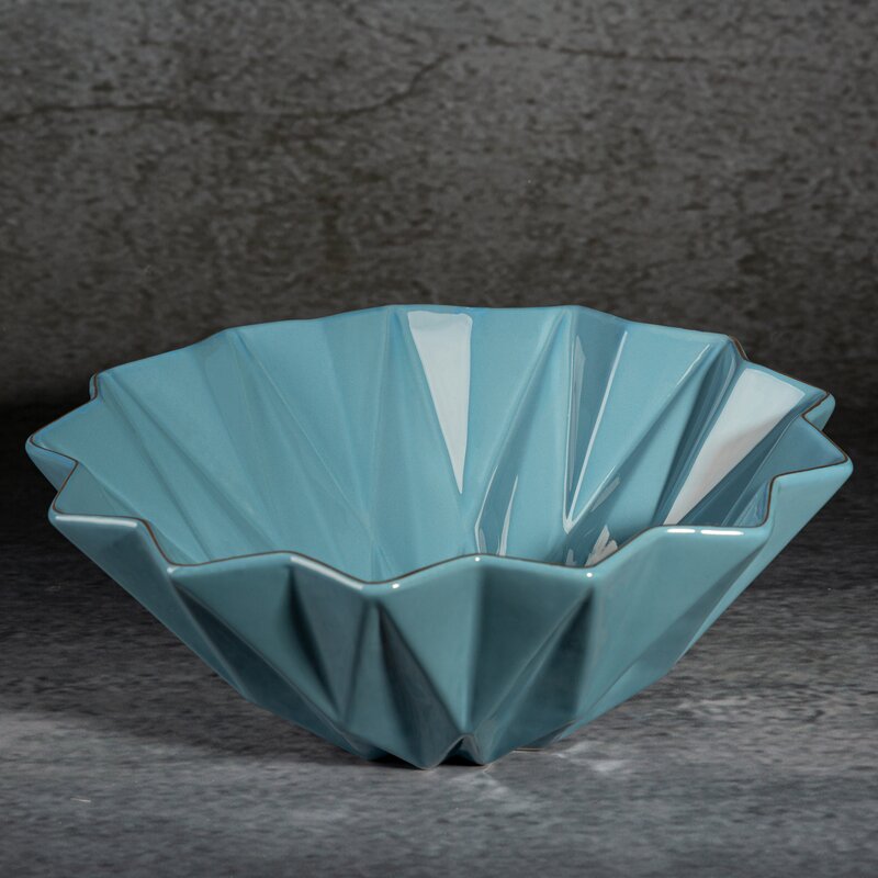 Misa dekoracyjna Alani niebieska 28 x 11 cm – idealna na stół