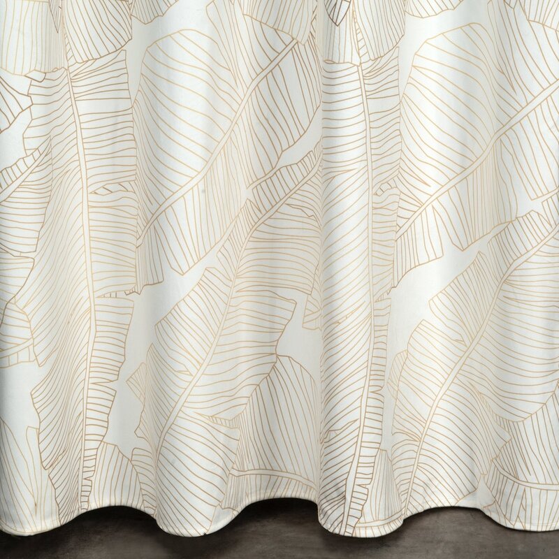 Zasłona gotowa LC/LUNA2 biała 140x250 cm – zaciemnia pomieszczenie