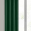 Zasłona gotowa Logan ciemnozielona 135 x 250 cm – zaciemnia pomieszczenie