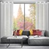 Firana gotowa Luna biała 140 x 250 cm – rozświetla wnętrze