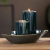 Kula ceramiczna Amora2 zielona 9 x 9 cm – idealna na komodę