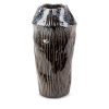 Wazon ceramiczny Alda granatowy fi 16 x 21 cm – do dekoracji wnętrz