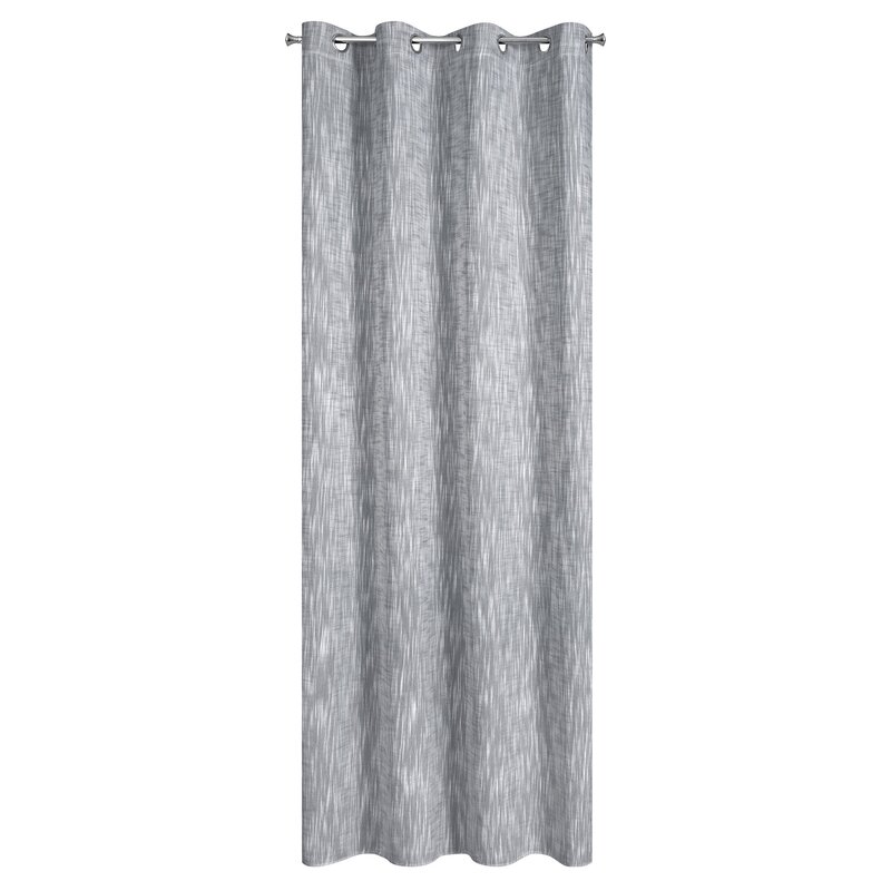 Zasłona gotowa Anika stalowa 140 X 250 cm – tworzy przytulny klimat