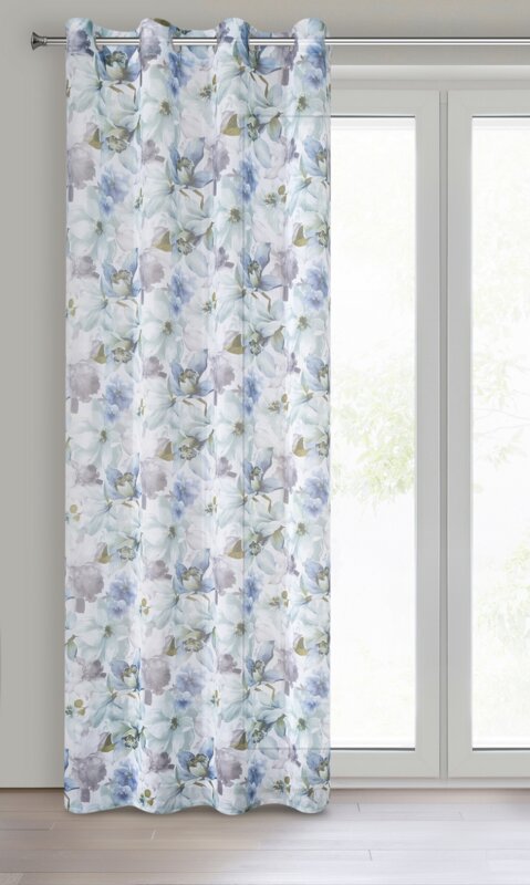 Zasłona gotowa Bella biała 140 x 250 cm – zaciemniająca etamina