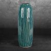 Wazon ceramiczny Rea zielony fi 17 x 36 cm – na susze i kwiaty