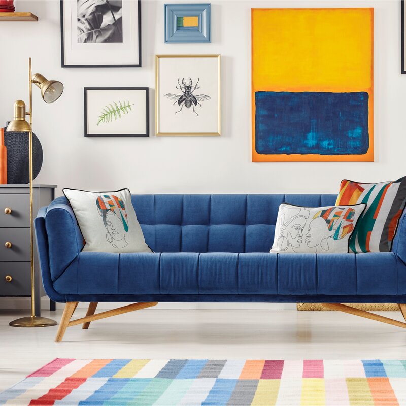 POSZEWKA UNIKA 2 45 X 45 CM BIAŁY