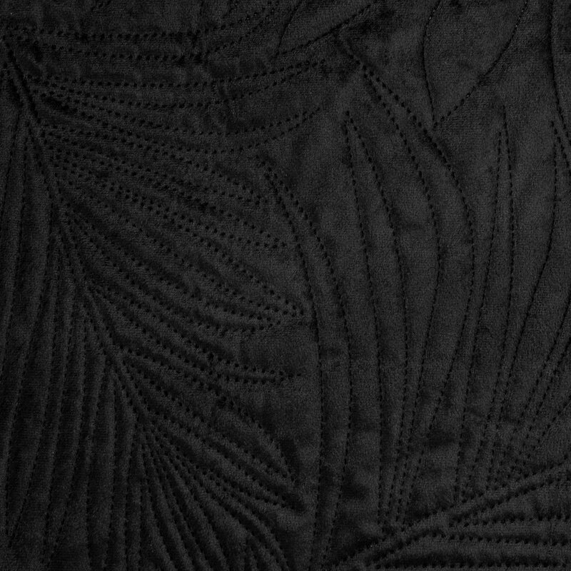 Narzuta Velvet D91 czarna 170 x 210 cm – otuli luksusem
