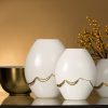 Misa ceramiczna Ebru biała fi 30 x 18 cm – idealna na dekoracje