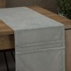 OBRUS GLEN 3 35 X 220 CM SREBRNY