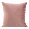 Poszewka velvet ciemnoróżowa 40 x 40 cm – doda przytulności