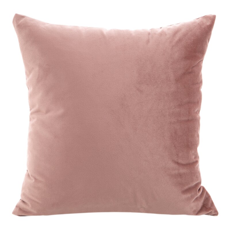 Poszewka velvet ciemnoróżowa 40 x 40 cm – doda przytulności
