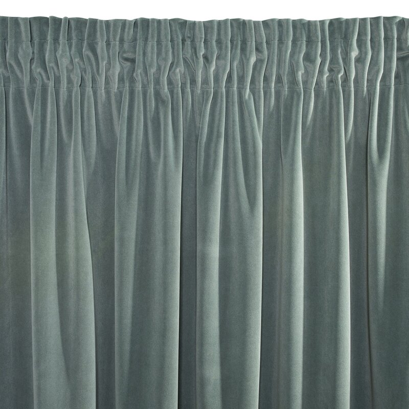 ZASŁONA GOTOWA KRISTI NA TAŚMIE 140 X 270 CM MIĘTOWY