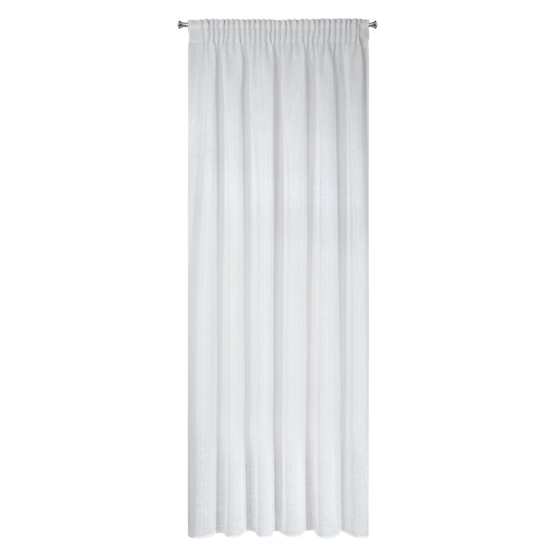 Firana gotowa Viola biała 140 x 270 cm – rozjaśnia wnętrze