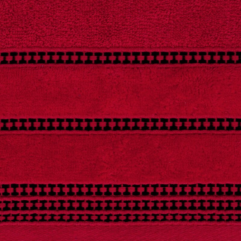 Ręcznik Amanda czerwony 70 x 140 cm – miękki i chłonny