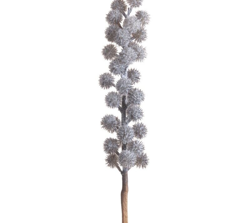 Kwiaty zimowe niebieskie 75 cm – doda uroku wnętrzu