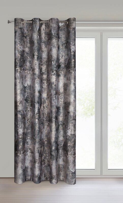 Zasłona gotowa Ester brązowa 140 x 250 cm – zaciemnia pomieszczenie