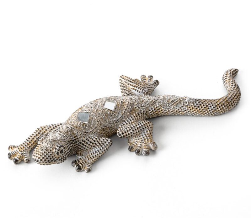 Figurka Gatos stalowa 20 x 8 x 3 cm – nowoczesna dekoracja