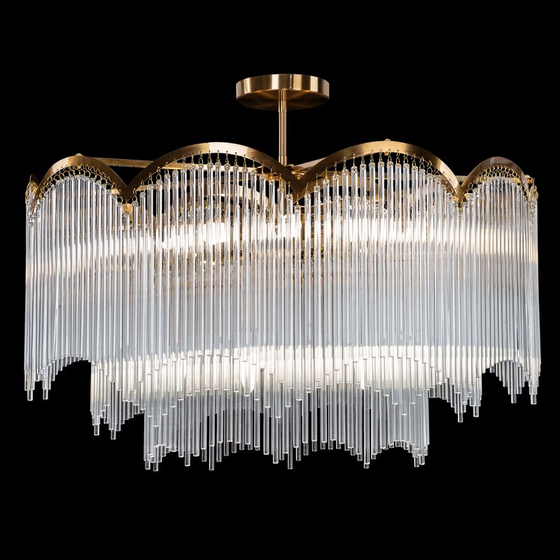 Lampa sufitowa Salma (02) biała O 80 x 60 cm – rozświetli wnętrze