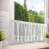 FIRANA GOTOWA SOPHIA 150 X 30 CM BIAŁY