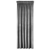 Zasłona gotowa stalowa 140 x 270 cm – subtelnie filtruje światło