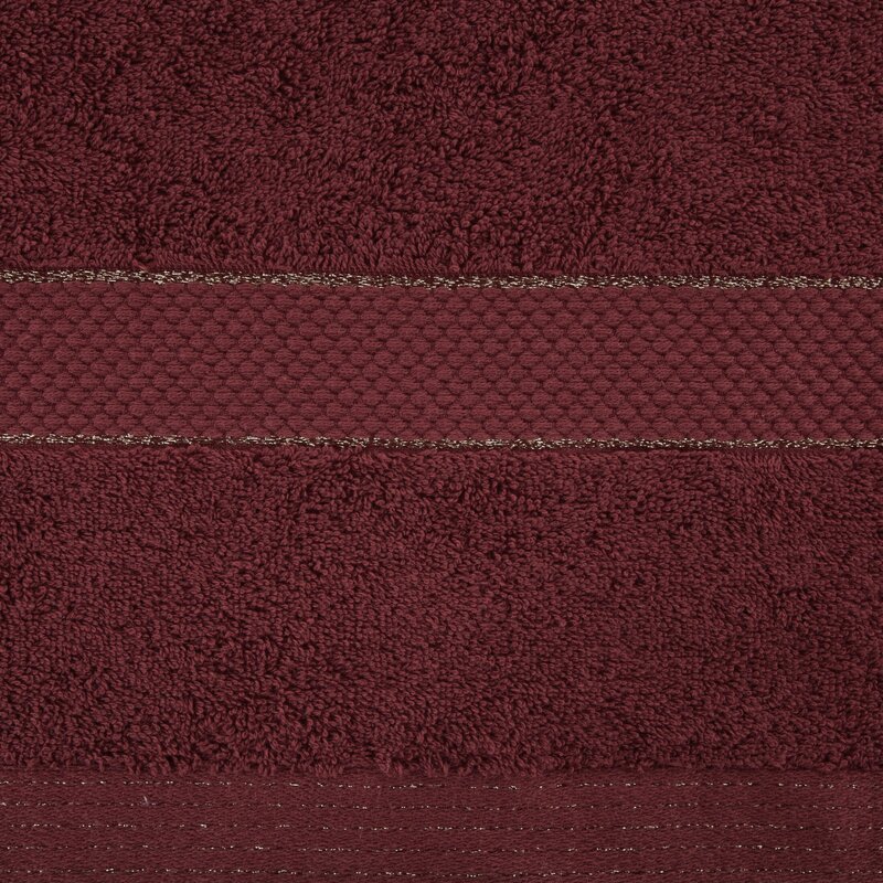Ręcznik Bari bordowy 70 X 140 cm – miękki i chłonny
