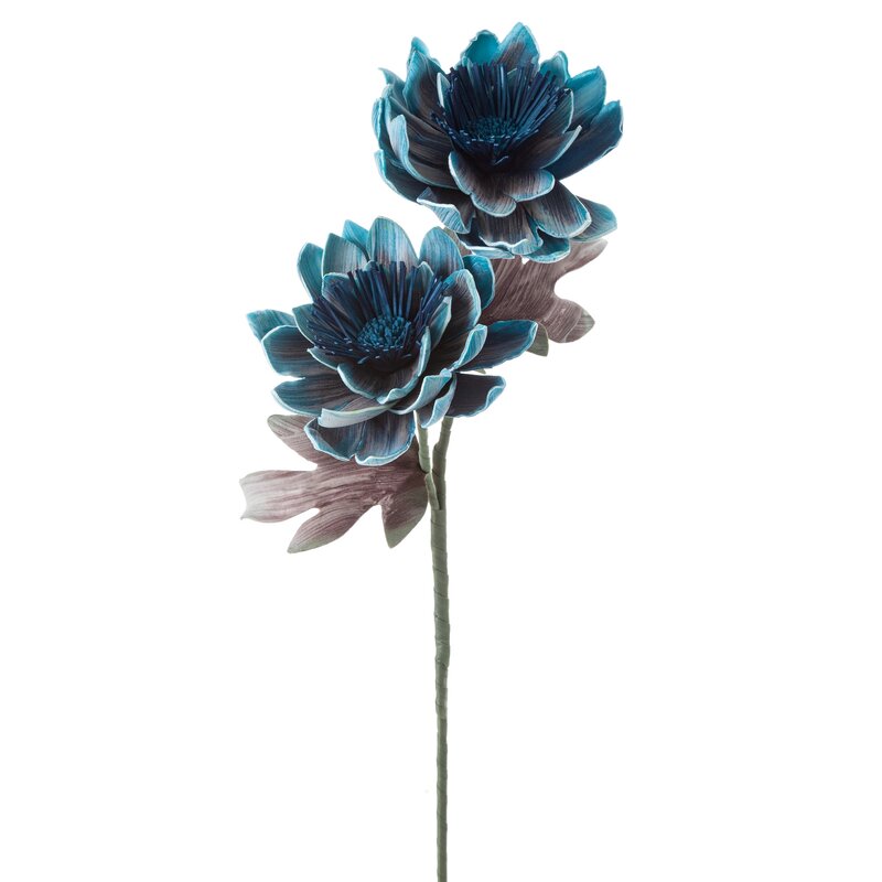Kwiat dekoracyjny Flore niebieski 84 cm – do wazonu i kompozycji