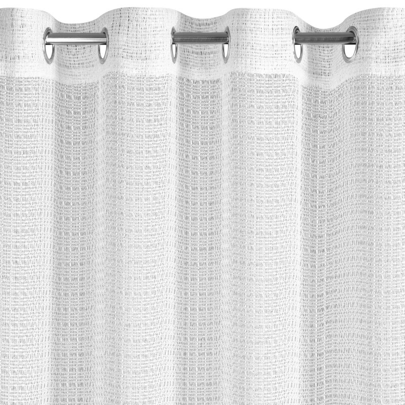 Firana gotowa Elira biała 140 x 250 cm – rozprasza światło