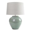 LAMPA DEKORACYJNA TONI (01) O 38 X 57 CM CIEMNOMIĘTOWY