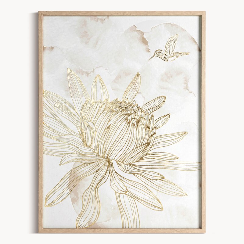 OBRAZ 674 45 X 60 CM BEŻOWY
