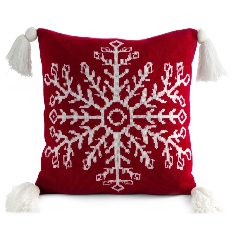 POSZEWKA ŚWIATECZNA 89 45 X 45 CM CZERWONY