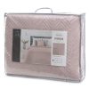 Narzuta len różowa 170 x 210 cm – wprowadzi przytulność