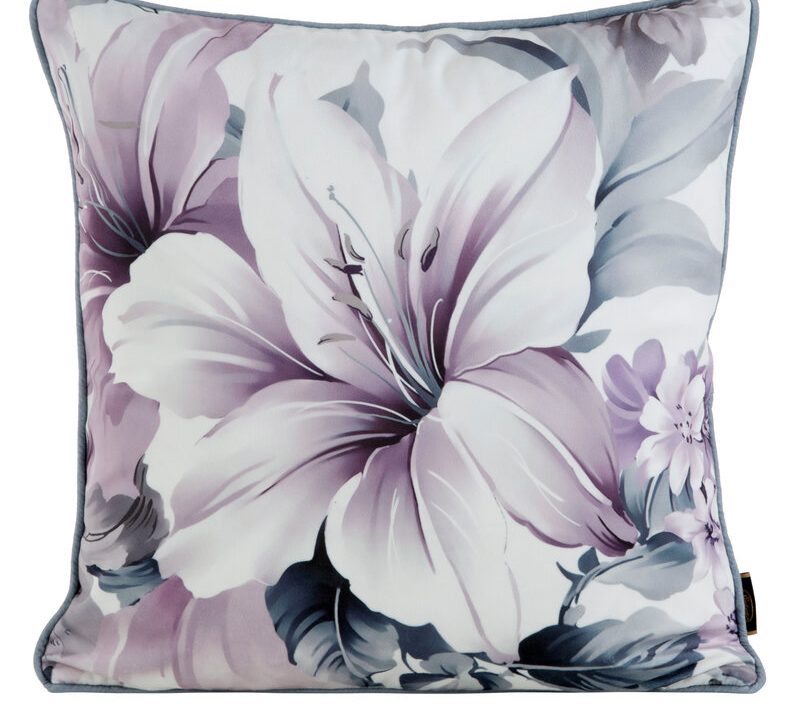 Poszewka welwetowa SI/PO/VELVET/06 fioletowa 45x45 cm – doda wnętrzu świeżości