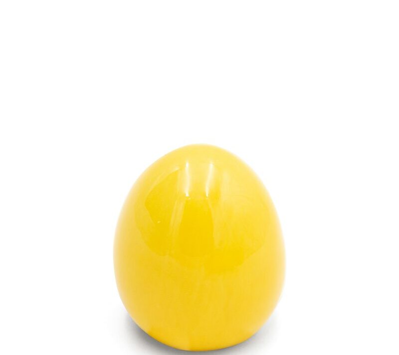 Figurka wielkanocna żółta 6x7x6 cm – doda wiosennego uroku