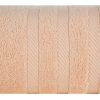 Ręcznik Milo jasnopomarańczowy 100 x 150 cm – miękki i chłonny