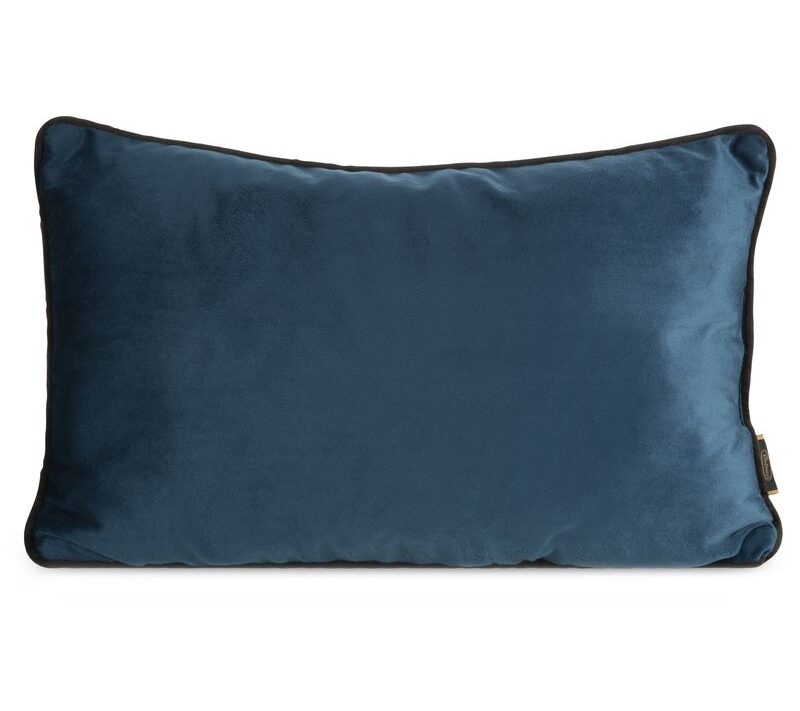 Poszewka velvet granatowa 30 x 50 cm – dodatek na sofę