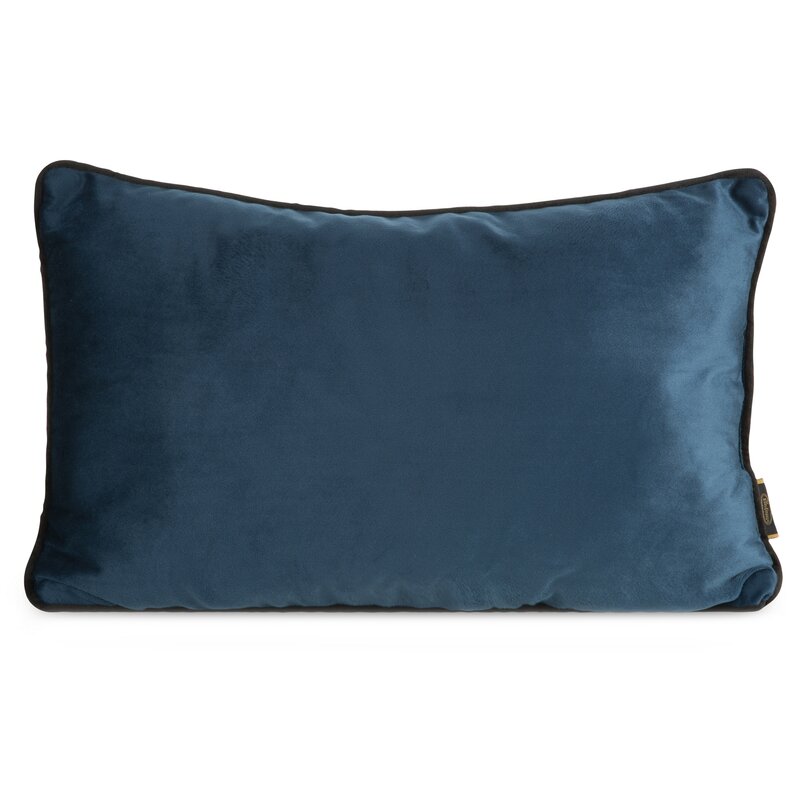 Poszewka velvet granatowa 30 x 50 cm – dodatek na sofę