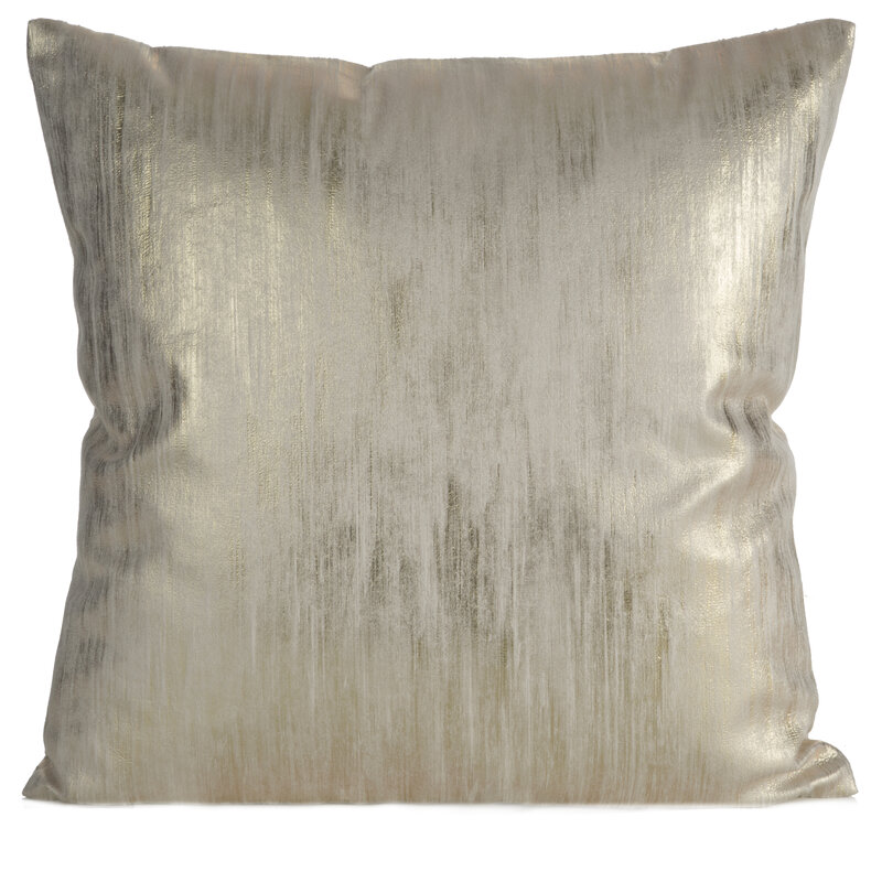 Poszewka Emila kremowa 45 x 45 cm – doda blasku wnętrzu